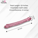 Load image into Gallery viewer, Kaamastra Realistic Double Ended Lesbian Dildo