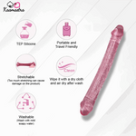 Load image into Gallery viewer, Kaamastra Realistic Double Ended Lesbian Dildo

