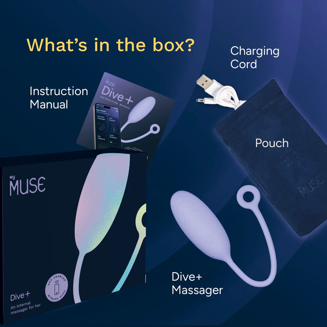 Dive+ massager detail