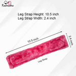 Load image into Gallery viewer, Adjustable leg restraint strap (10.5 x 2.4 inches) from Kaamastra bondage kit
