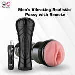 Load image into Gallery viewer, Kaamastra Men's Vibrating Realistic Pussy with Remote
