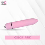 Load image into Gallery viewer, Pink mini silicone bullet vibrator by Kannasha - compact and waterproof
