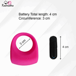 Load image into Gallery viewer, Size: 4cm vibrating cock ring with 3cm circumference - stretchable silicone
