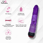 Load image into Gallery viewer, Purple TEP silicone product with features listed on a white background
