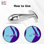 Load image into Gallery viewer, Kaamastra Anal Plug usage guide - Simple pleasure steps
